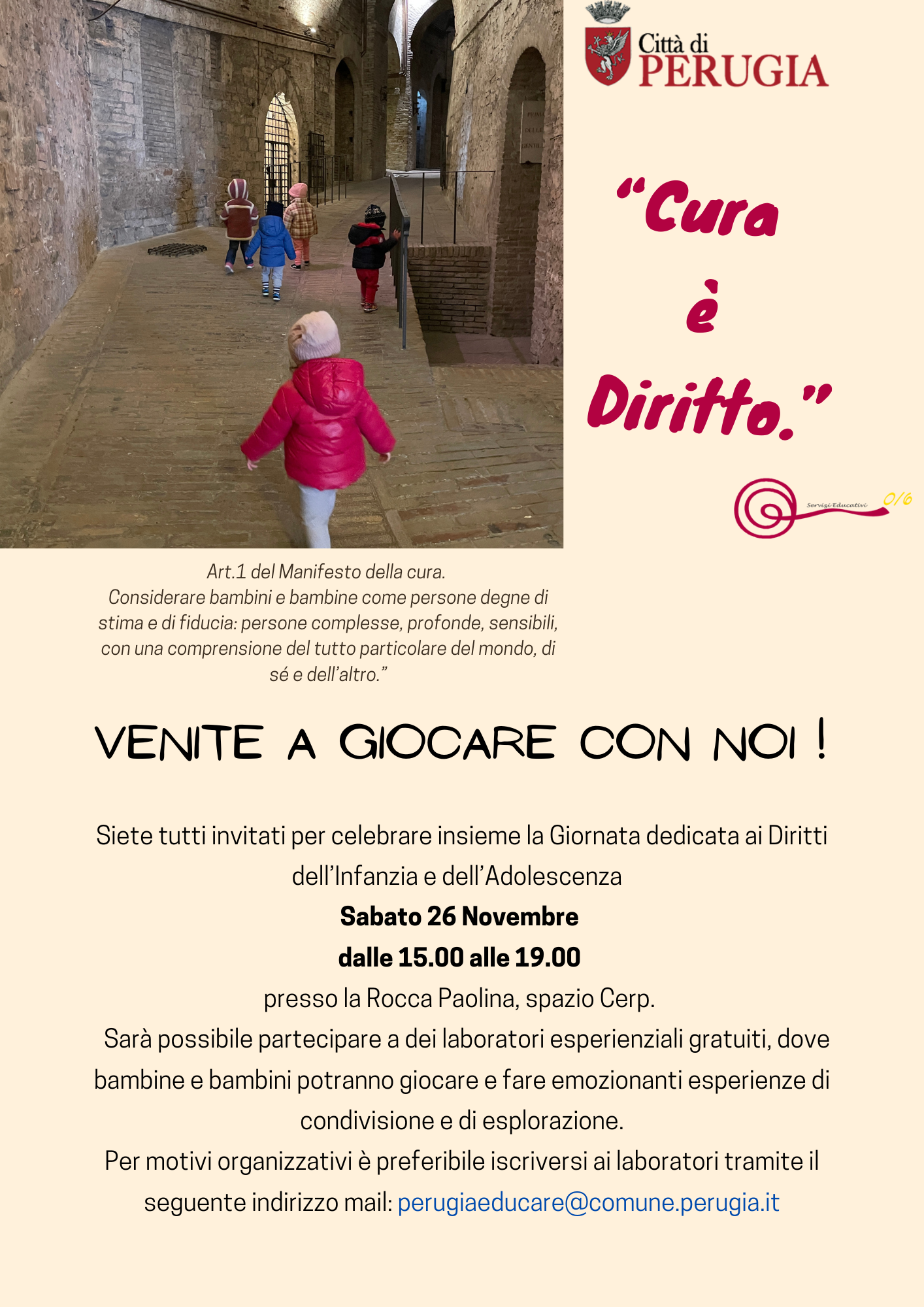 “Cura è Diritto.”