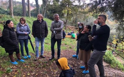 OUTDOOR EDUCATION: INAUGURATE AL TIGLIO LE OPERE DI VALORIZZAZIONE DELL’AREA ESTERNA